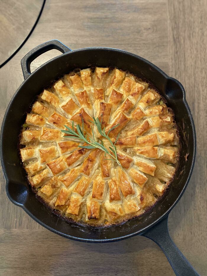 Hopefully This Chicken Pot Pie Tastes As Good As It Looks!