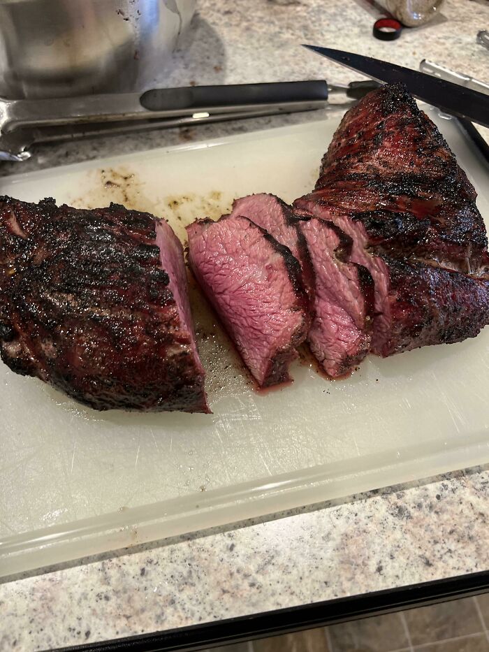 Tri Tip, Reverse Seared
