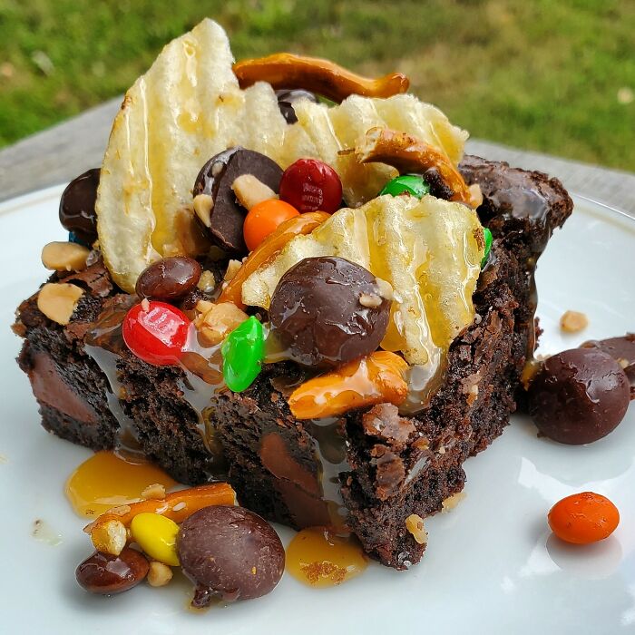 Homemade Kitchen Sink Brownie