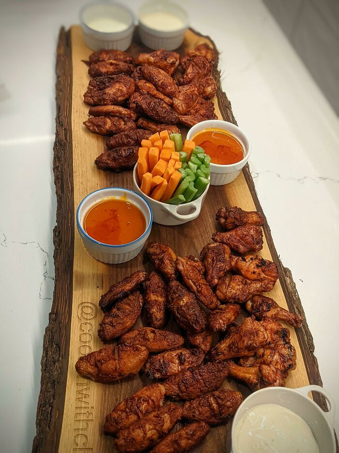[oc] Smoked Chicken Wings