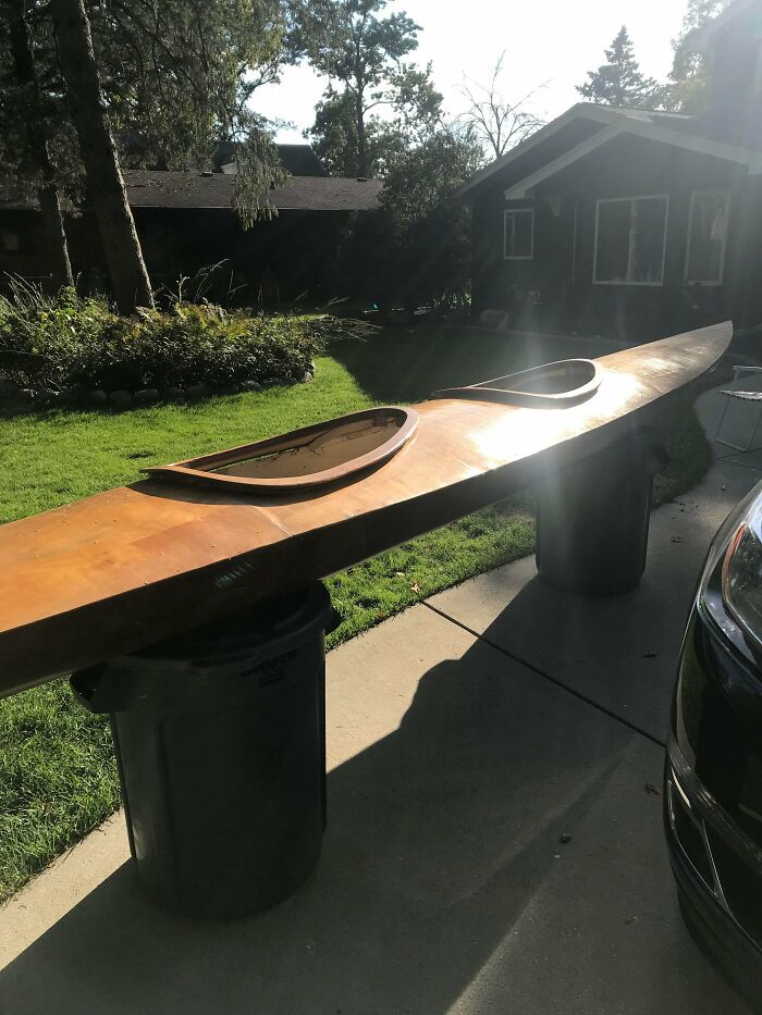 32 Ft Ocean Kayak Dad Scored At An Apartment Dumpster
