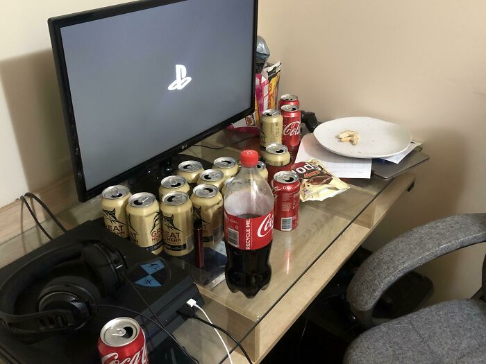 My Boyfriend's Gaming Set Up