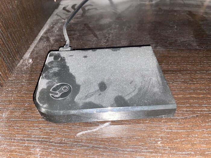 I Was Cleaning And Found This Ancient Relic Under My TV Stand