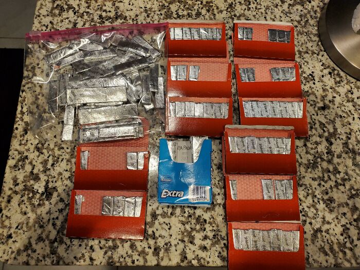 My Husband Never Finishes A Pack Of Gum Before Opening A New One