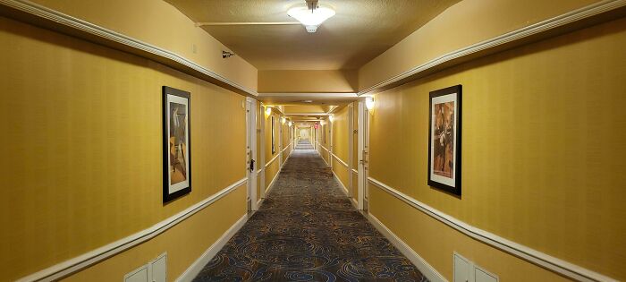 Hotel From A Recent Trip. Almost Looks Infinite