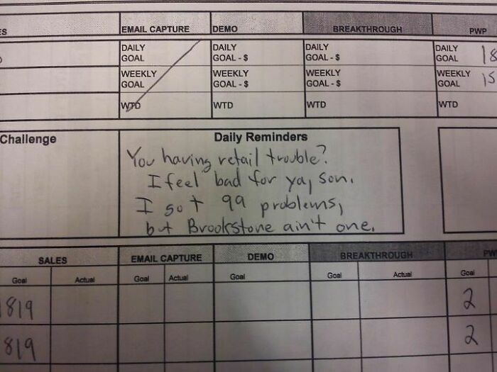 My Friend Just Quit His Job At Brookstone