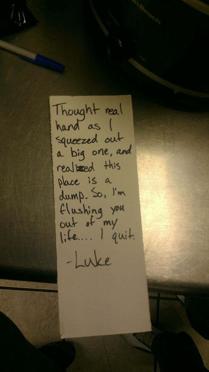 My Coworker's Resignation Letter