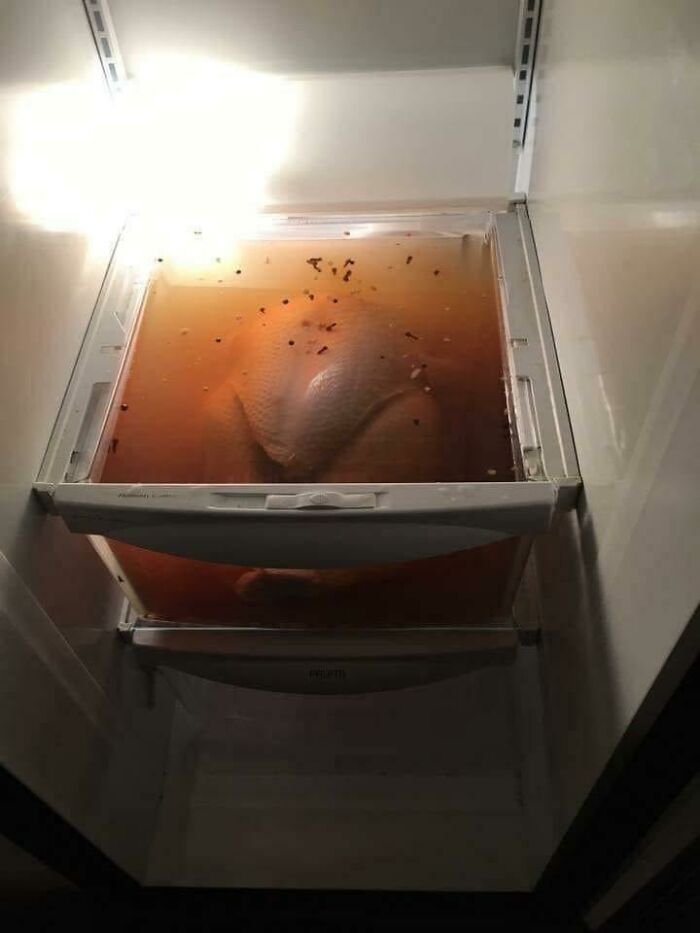 Someone Asked Me What I Use To Marinate My Turkey, I Told Them I Use The Marinating Drawer In The Fridge... Why, What Do You Use?
