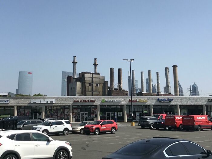 Three Circles Of Hell: Suburban Strip Mall Hell, Rusty Industrial Hell, Comcast Corporate Hell