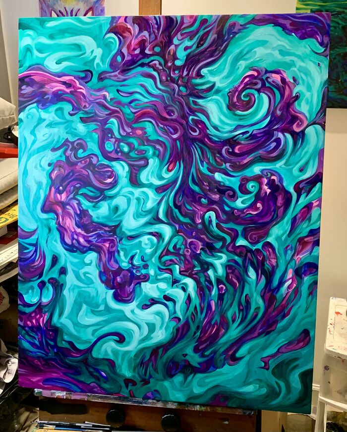 This Is A Recent Oil Painting Commission I Did. Let Me Know What You Think