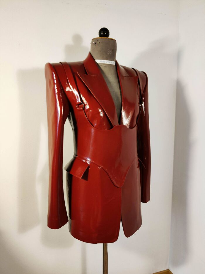 Finished This Blazer After Two Weeks Of Sewing