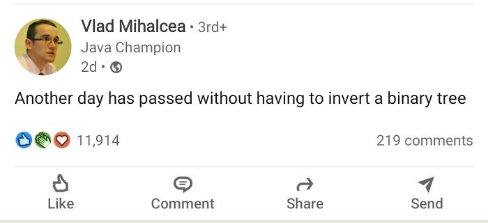 Why Do Java Programmers Wear Glasses? Because They Don't C#