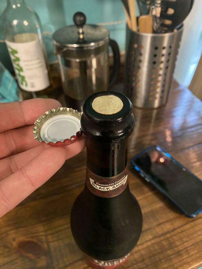 Cork Under Cap... Huh???
