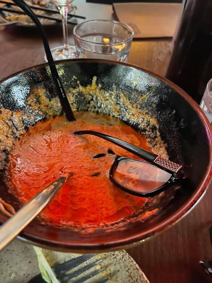 Eggplant Curry With Reading Glasses