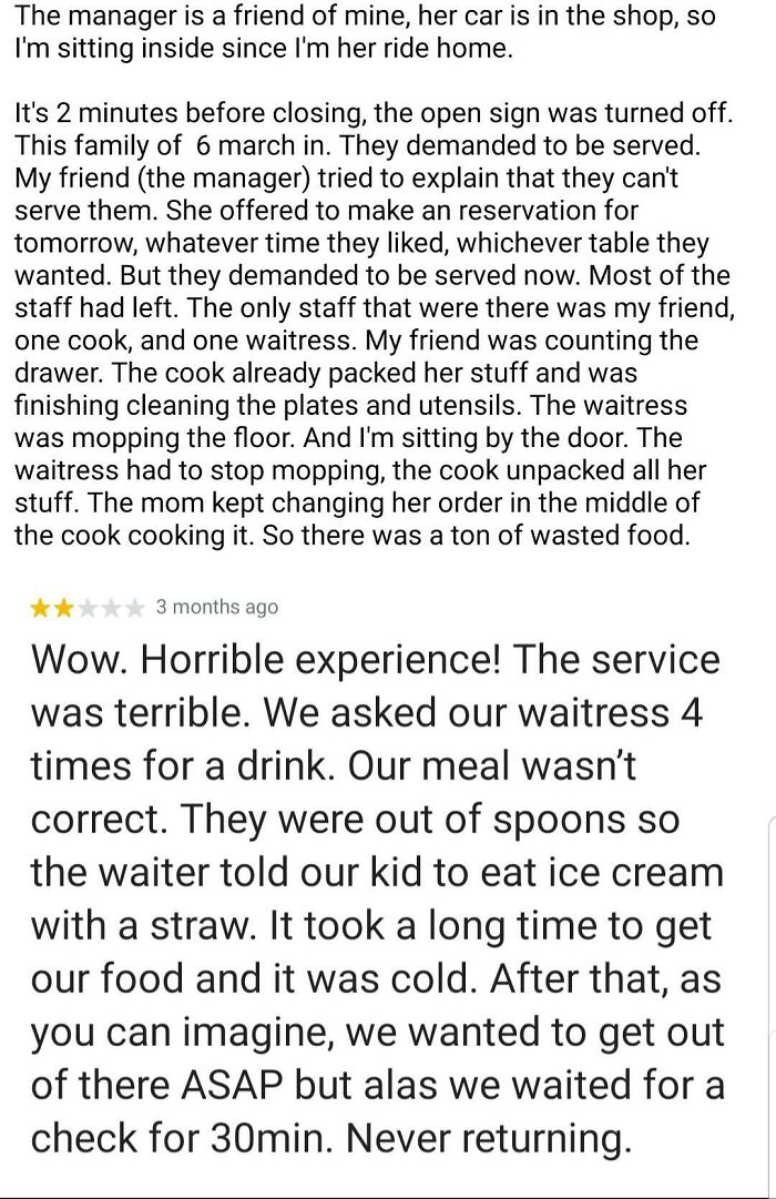 Like, Ma'am, They Are Closed (Repost With Context, Sorry)