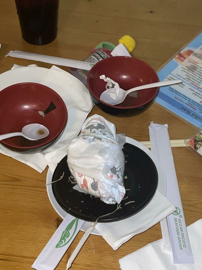 Customer Left A Pretty Crappy Tip, Quite Literally