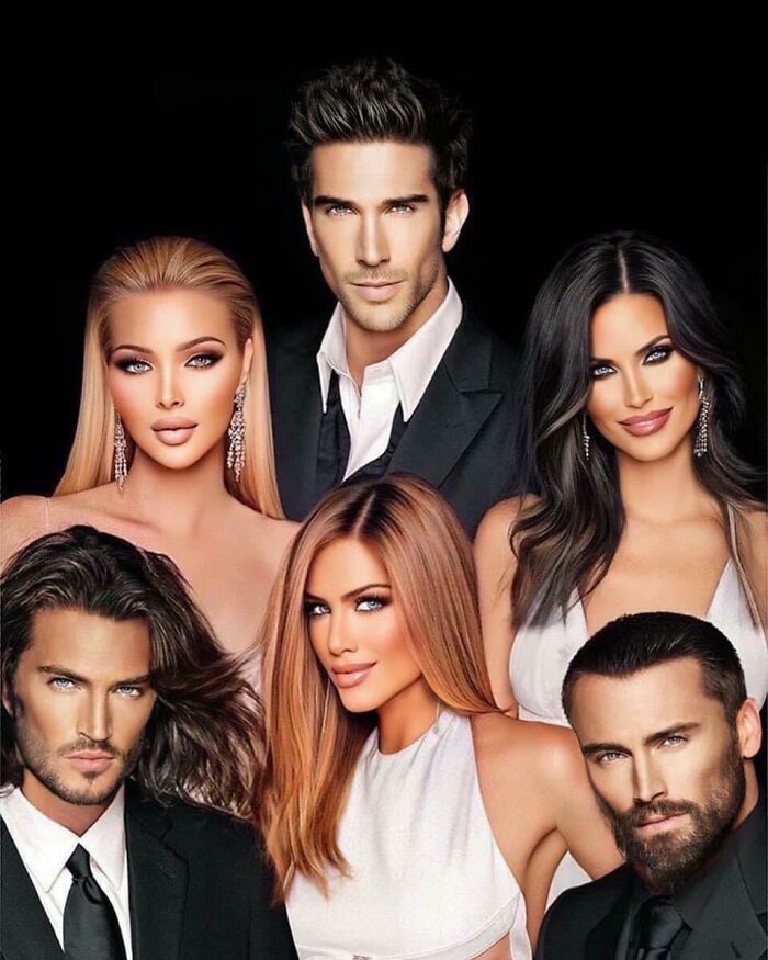 Gracias, odio esta versión embellecida (¿?) con Photoshop de Friends