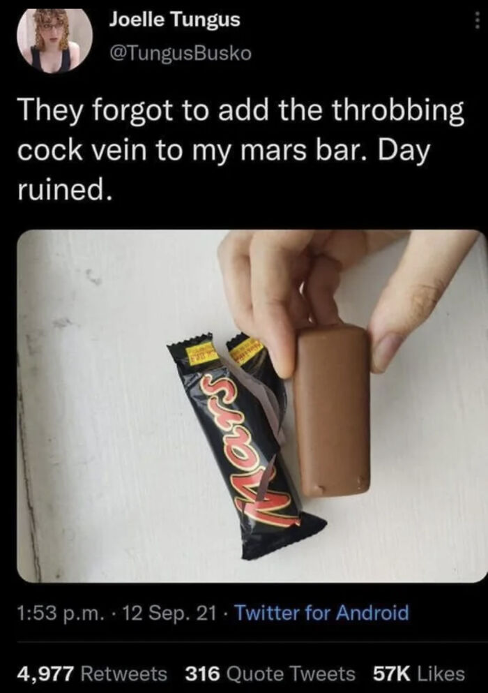 Thanks, I Hate Mars Bars