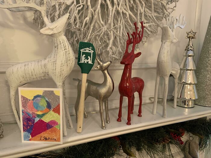 Only Get A Short Time To Display The Nativity Spatula