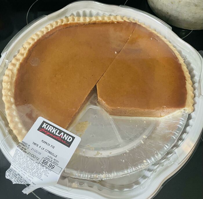 The Way My Husband Cut Into The Pumpkin Pie