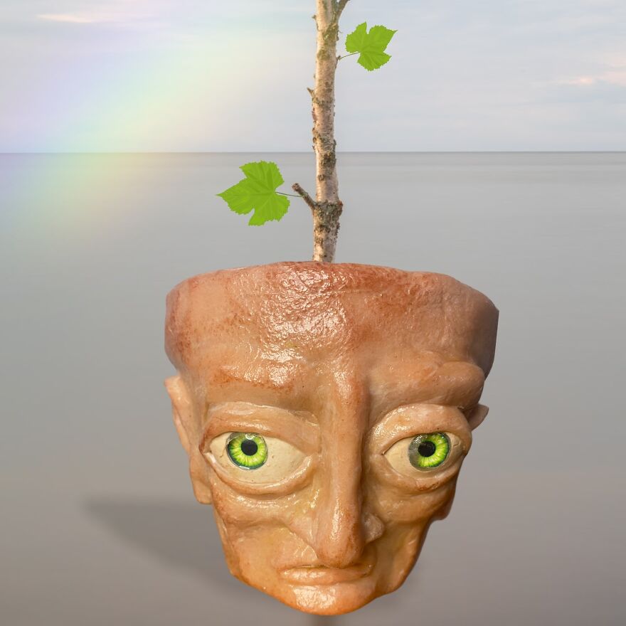 I Made This Ugly Planter And I Love Him! I Made This Ugly Planter And I Love Him!