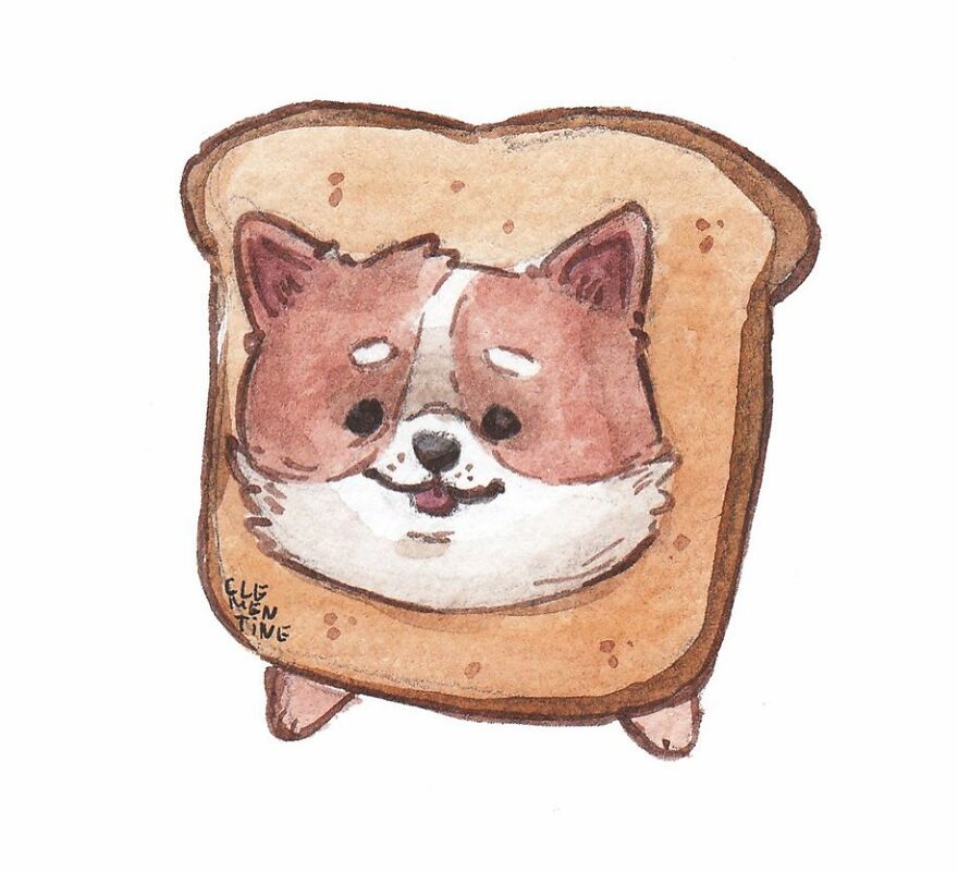 I Left My Job To Be A Full-Time Illustrator A Few Months Ago, Here Are 21 Cute Moments I Created With Watercolor And Ink