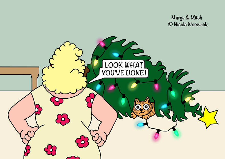 Marge And Mitch Funny Single Panel Comics