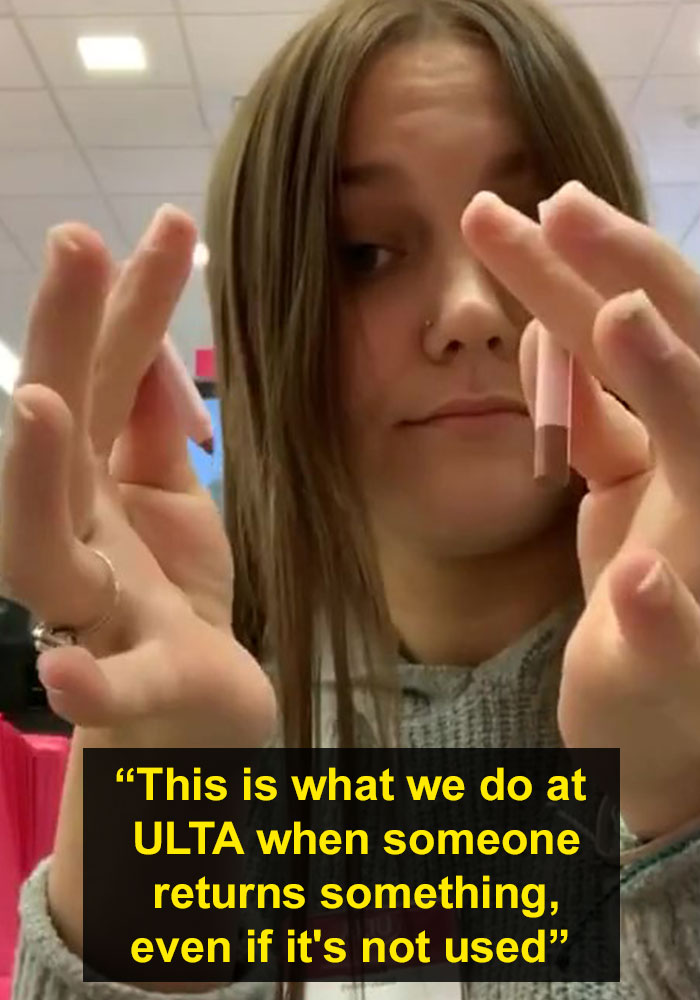 "This Is What We Do At Ulta": Ulta Beauty Employee Shares Company’s Policy For Returned Items, Which Is Destroying Them "This Is What We Do At Ulta": Ulta Beauty Employee Shares Company’s Policy For Returned Items, Which Is Destroying Them