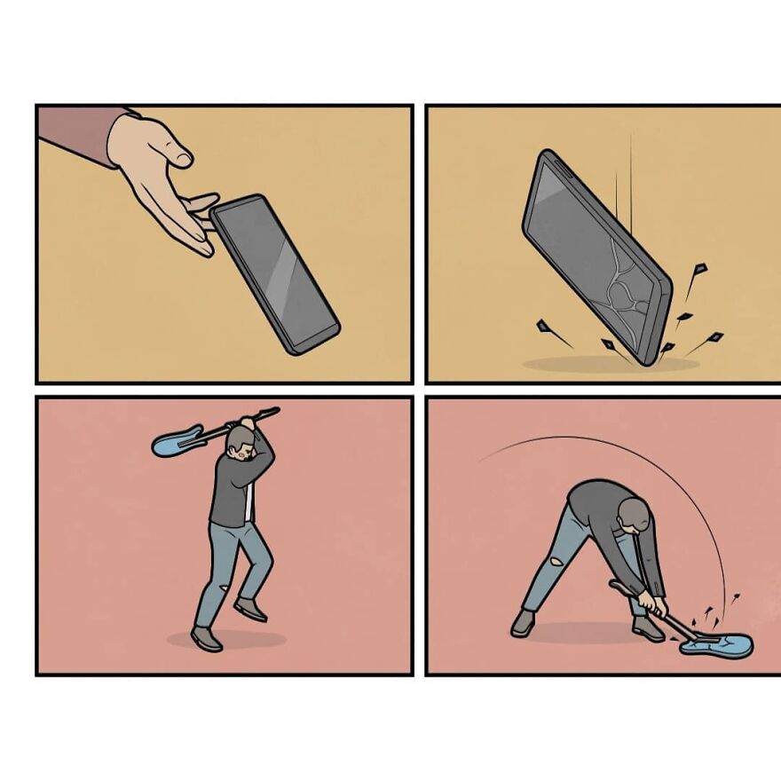 78 New Illustrations By An Artist From Moscow That Cast An Ironic Look At Our Everyday Life