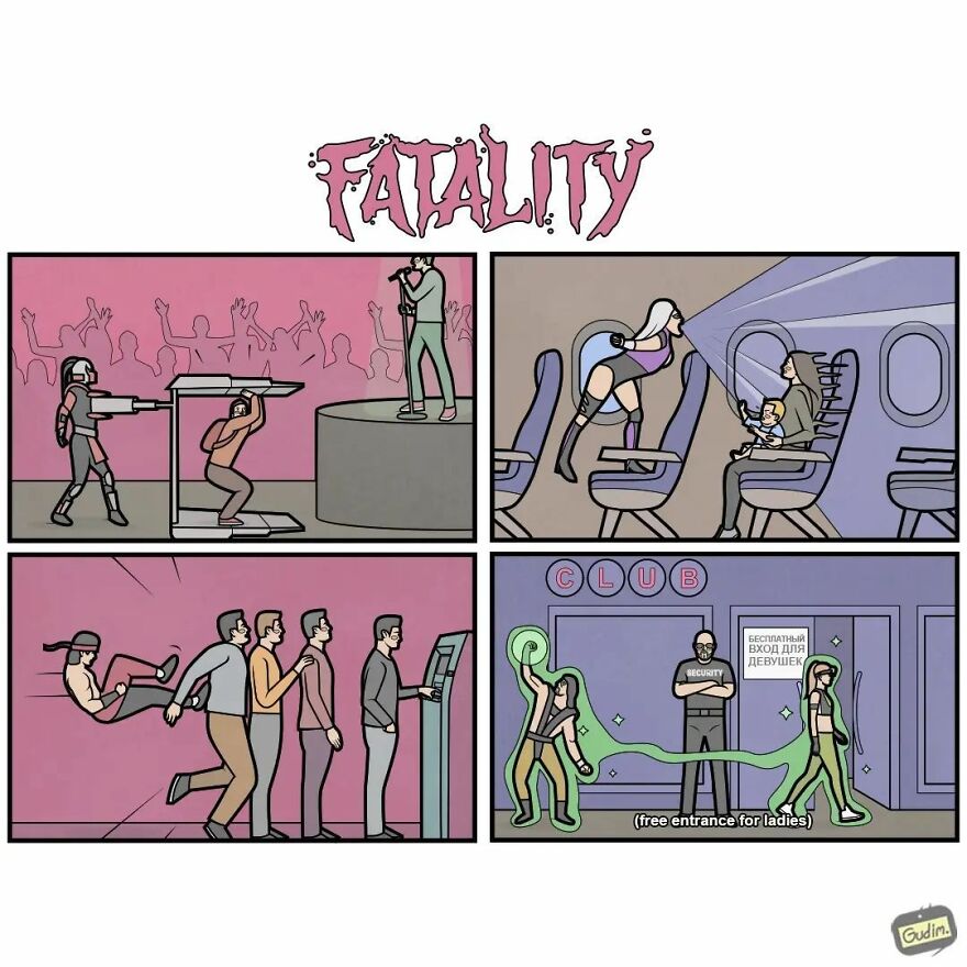 78 New Illustrations By An Artist From Moscow That Cast An Ironic Look At Our Everyday Life