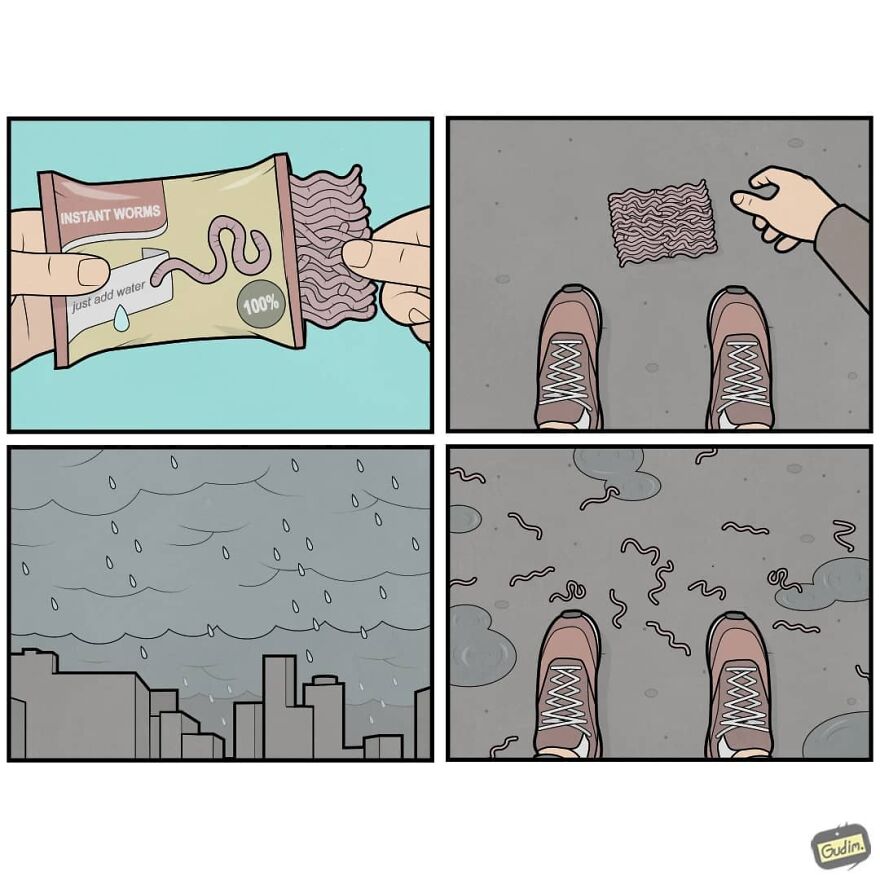 78 New Illustrations By An Artist From Moscow That Cast An Ironic Look At Our Everyday Life