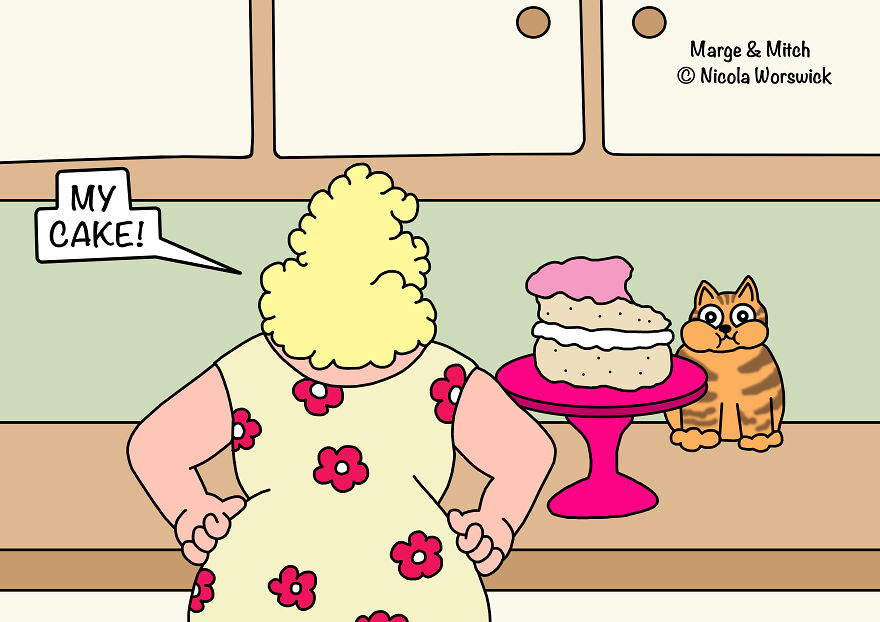 Marge And Mitch Funny Single Panel Comics