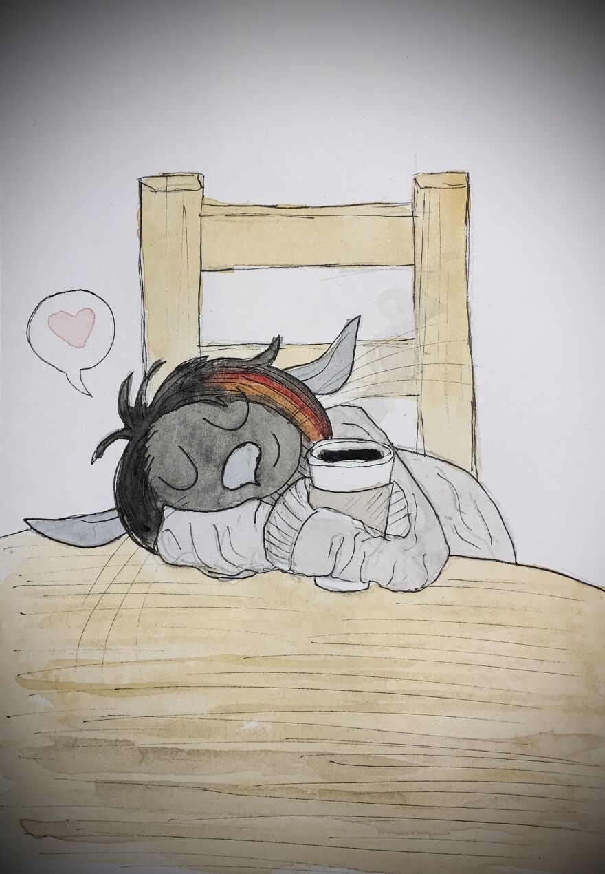 Dont Know If This Counts But Im Rubbish At Drawing People So I Draw Myself As A Mouse Like My Nickname 😅🐭