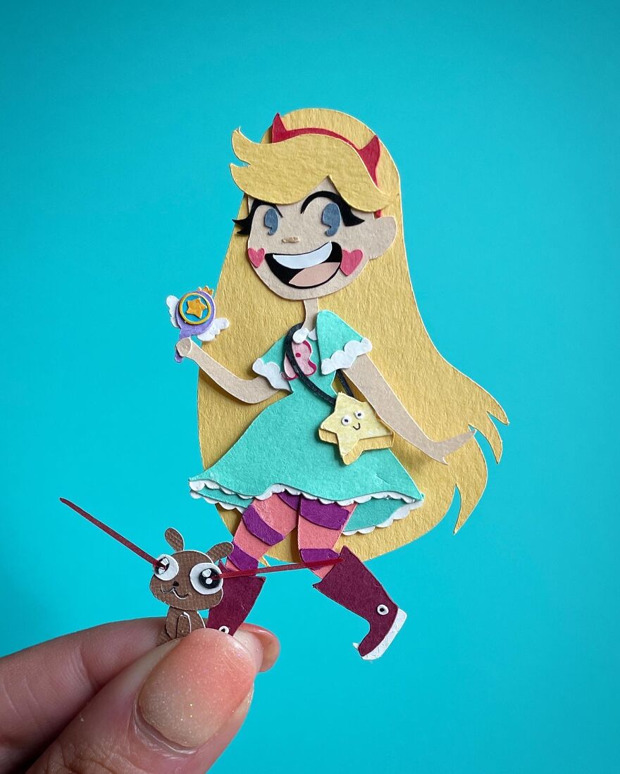 S - Star Butterfly