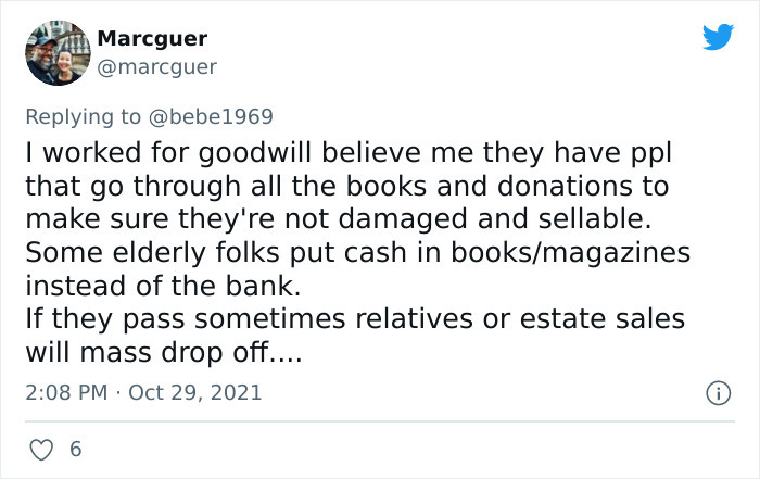 Mom Asks People Online If Her Son Is Right For Keeping The Money Found In A Book He Thrifted