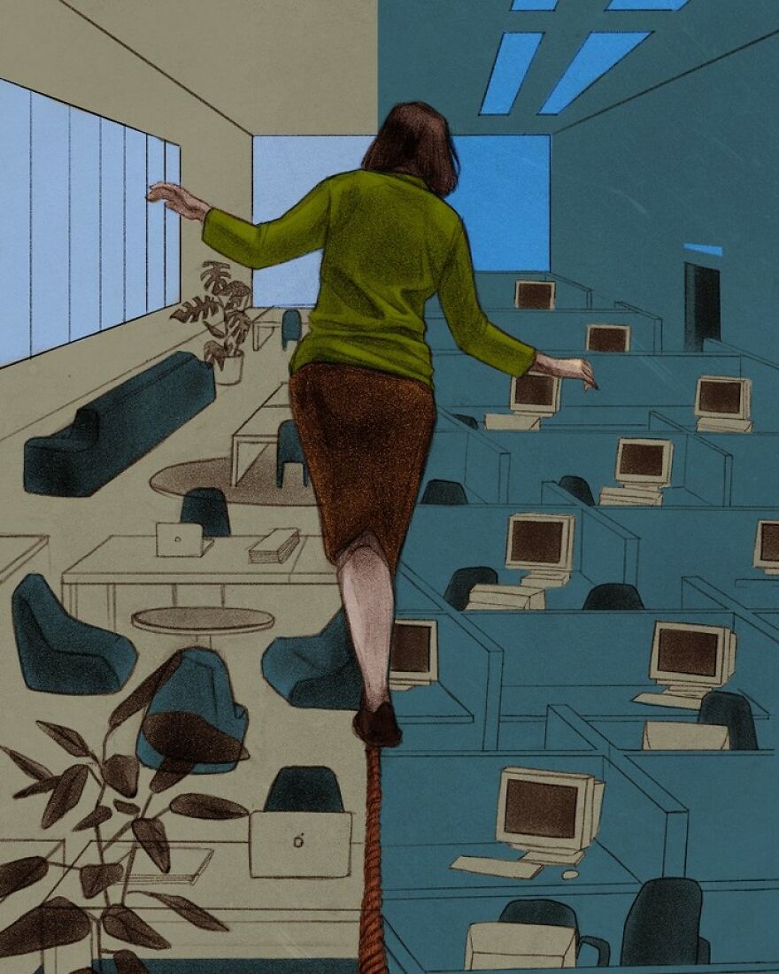 “Flexible Working Conditions Offered By Companies To Employees: Advantages Can Easily Turn Into Drawbacks” — Another Illustration For “Spectrum” Magazine