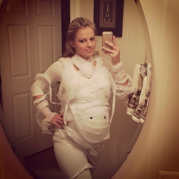 #tbt To Halloween Last Year With Davey In My Belly. He's Going To Be A Dragon For His 1st Halloween This Year. Should I Be A Witch/Wizard Or A Princess To Go Along With Him?