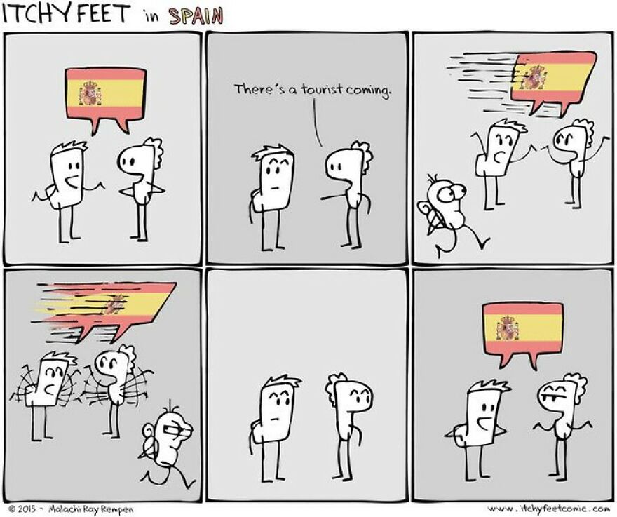 Artist Hilariously Illustrates The Differences Between Different Countries And Languages (New Pics)