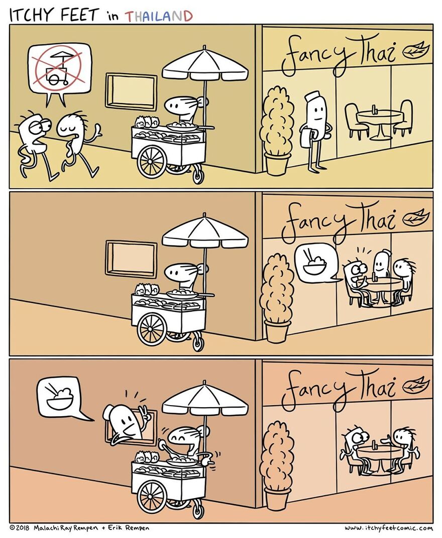 Artist Hilariously Illustrates The Differences Between Different Countries And Languages (New Pics)