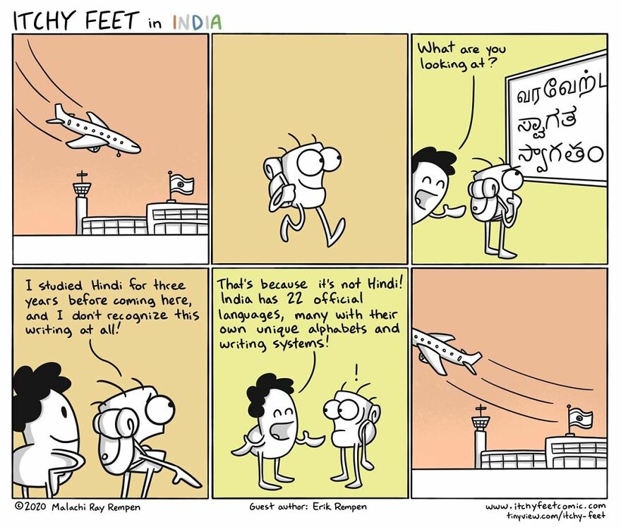 Artist Hilariously Illustrates The Differences Between Different Countries And Languages (New Pics)