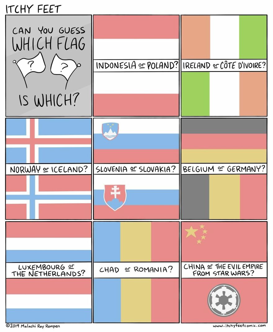 Artist Hilariously Illustrates The Differences Between Different Countries And Languages (New Pics)