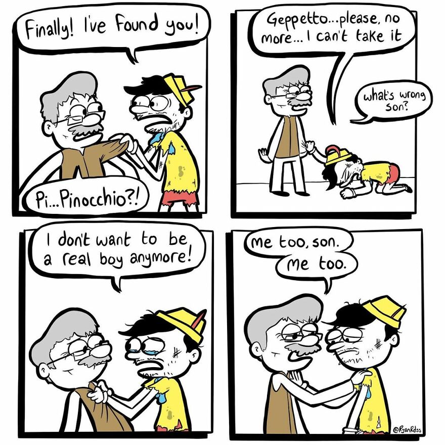 Artist Creates Fun Comics Depicting Moments When Life Makes Fun Of Us (56 Pics)