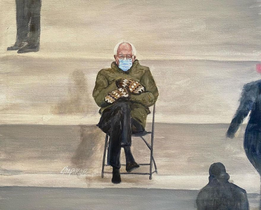 Artist Does Trolling Pop Culture Characters In His Paintings