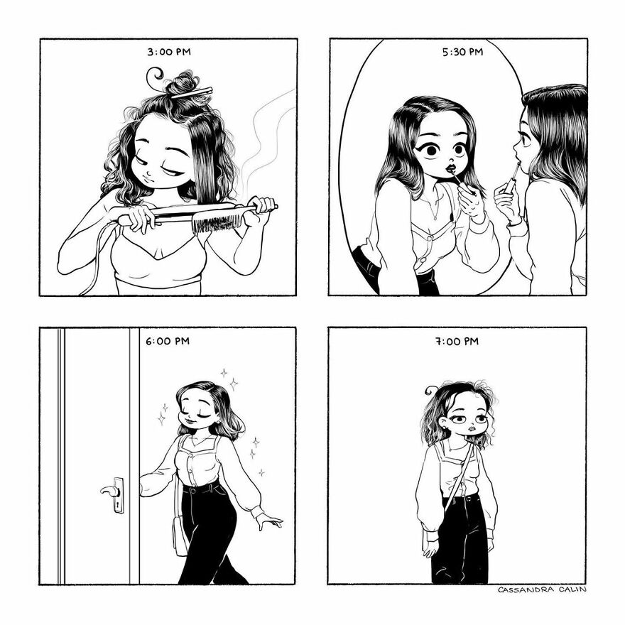 Artist Makes A Comic That Talks Humorously About The Problems Every Girl Knows (New Pics)