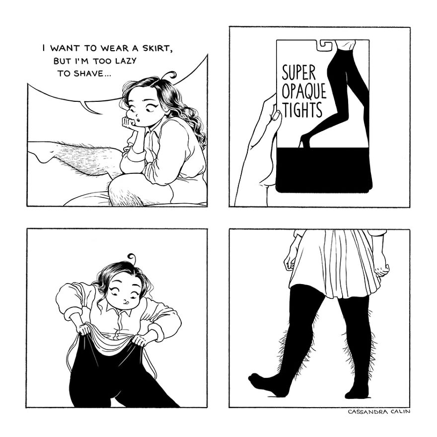 Artist Makes A Comic That Talks Humorously About The Problems Every Girl Knows (New Pics)