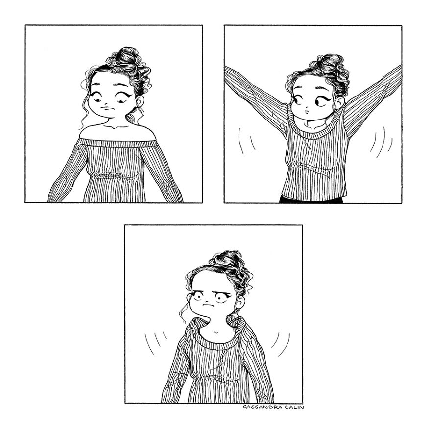 Artist Makes A Comic That Talks Humorously About The Problems Every Girl Knows (New Pics)