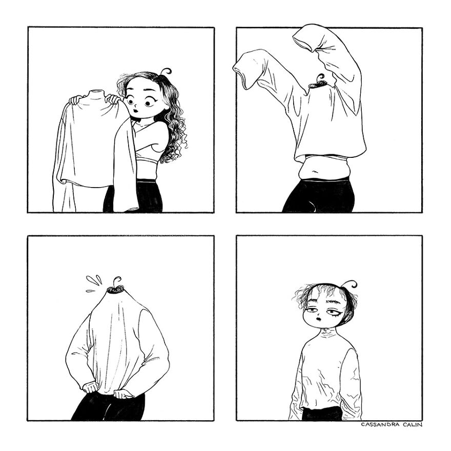 Artist Makes A Comic That Talks Humorously About The Problems Every Girl Knows (New Pics)