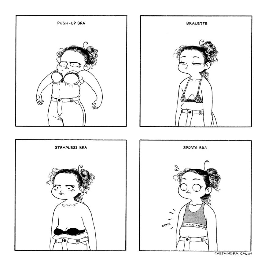 Artist Makes A Comic That Talks Humorously About The Problems Every Girl Knows (New Pics)