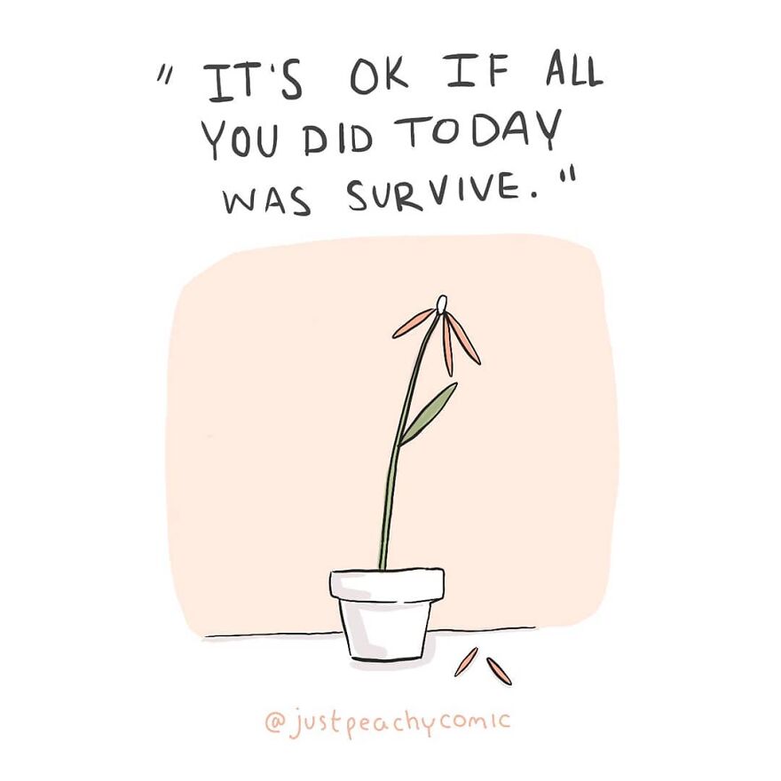 Artist Makes Comics That Perfectly Describe What It's Like To Have Depression And Anxiety (New Pics)