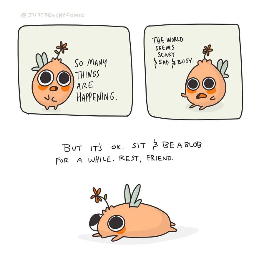 Artist Makes Comics That Perfectly Describe What It's Like To Have Depression And Anxiety (New Pics)